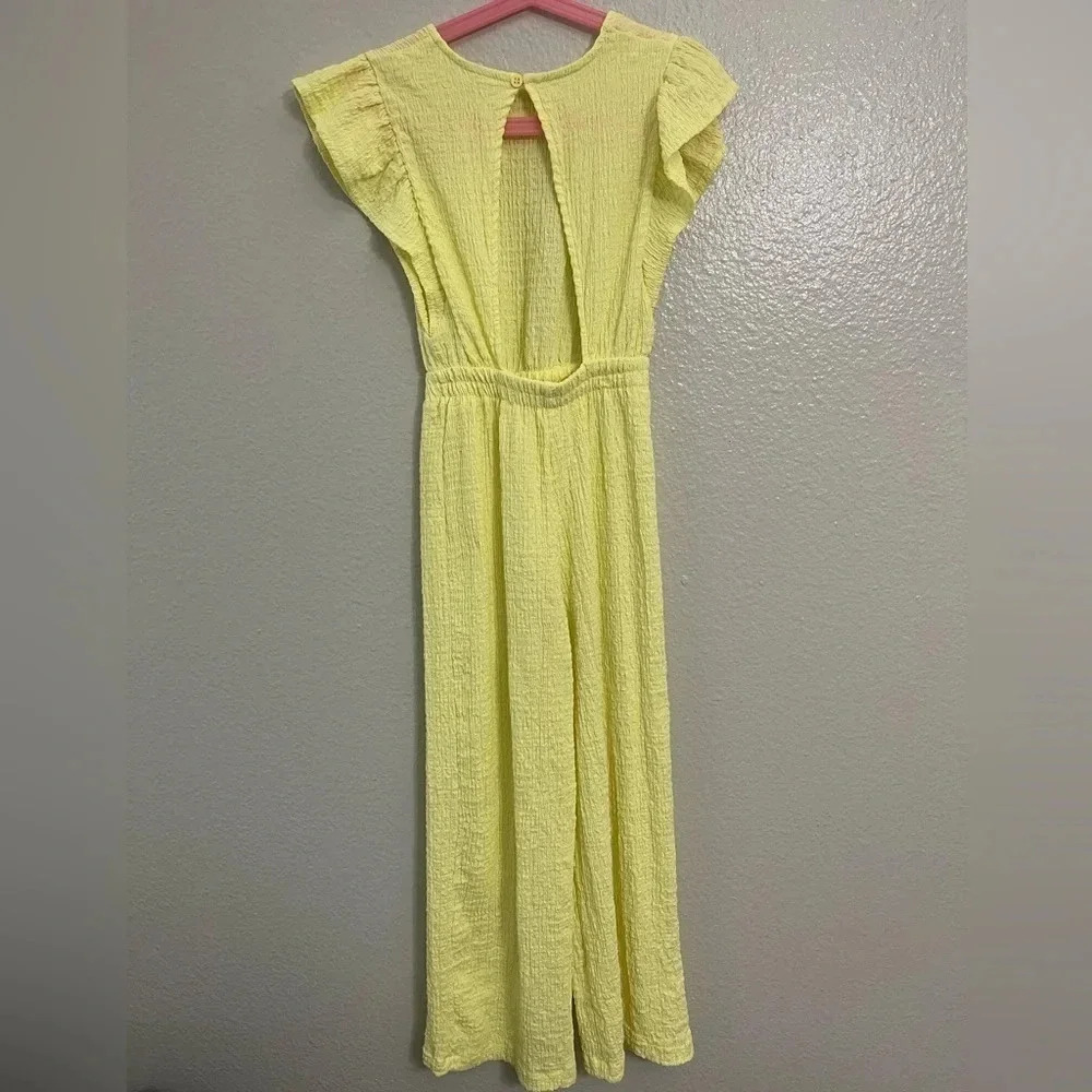 Zara Ruffles Textured Jumpsuit - Picture 4 of 7